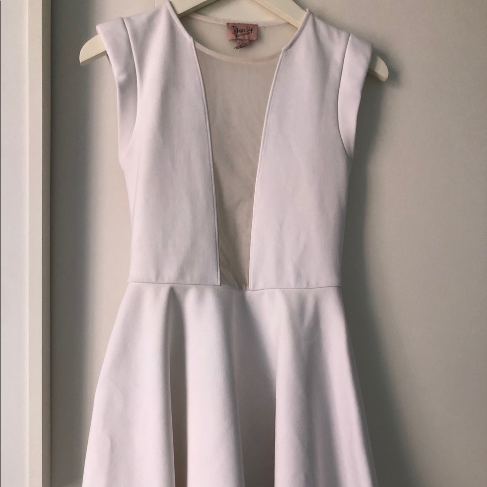 Topshop white dress size 6
